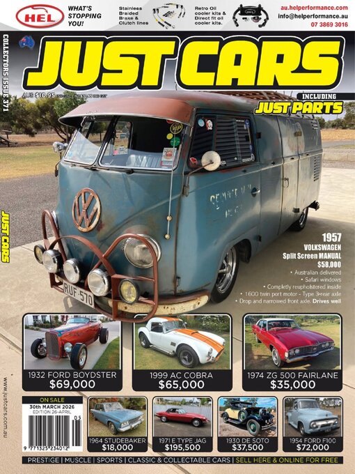 Title details for Just Cars by JUST AUTO Classifieds Pty Ltd - Available